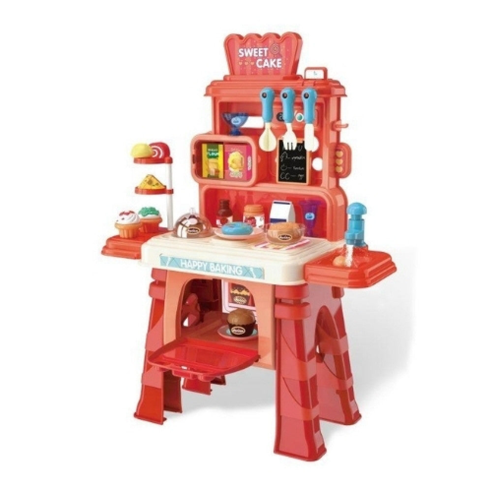 TrademarktΠαιχνίδι Πάγκος Ζαχαροπλαστικής Με Αξεσουάρ 47τμχ 42x11x52εκpapell.gr